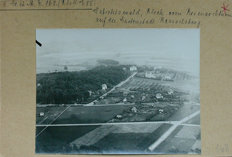 Blick vom Bismarckturm Stadtarchiv