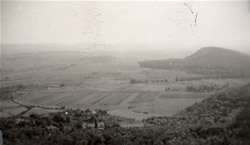 Blick vom Bismarckturm Richtung Baunsberg