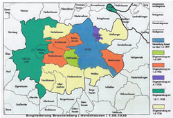 Eingliederung Brasselsberg 1936