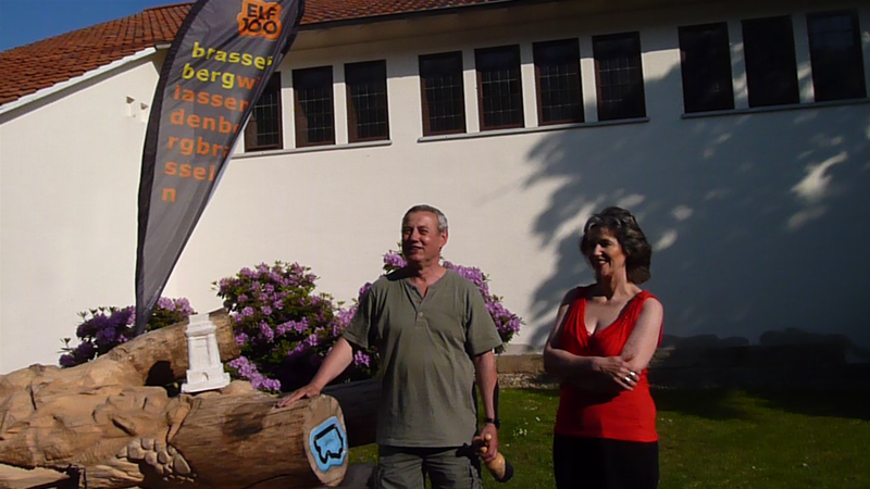 Ankunft des Staffelbaumes